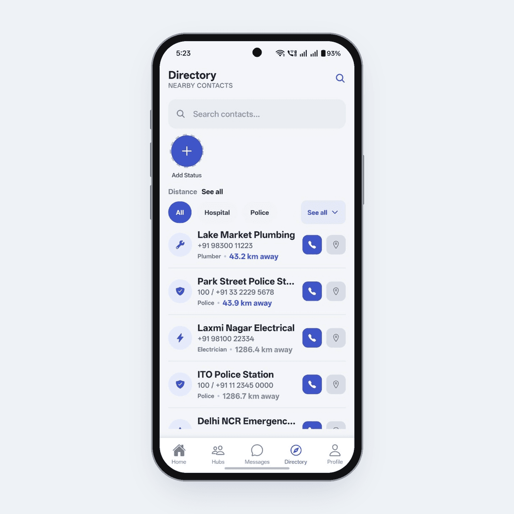 Hubbs Directory Map Preview